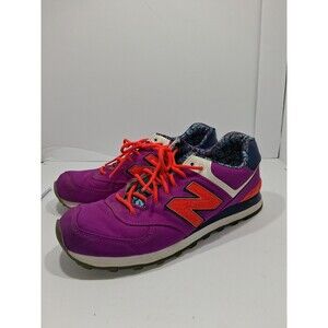 New Balance 574 Classic Luau Voltage Violet Womens Casual Sneakers Sz 11